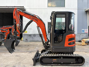 Envío gratuito. Miniexcavadora sobre orugas, certificada por la EPA EV, adecuada para uso doméstico, agrícola y de construcción. - Product Image 2