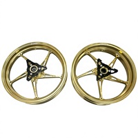Juego de llantas forjadas para motocicleta, de repuesto, con buje CNC para carreras, para Yamaha NVX155 V3, ligeras