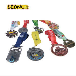 Leon Metal Gift <span class=keywords><strong>3D</strong></span> Running progetta il produttore di medaglie <span class=keywords><strong>in</strong></span> metallo personalizzate medaglie sportive uniche nastri maratona ciclismo sport medaglia - Product Image 1