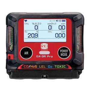 Detector de Gas 4 en 1 Riken Japan GX-3R, Monitor de Seguridad Portátil para CO, H2S, LEL y O2 - Product Image 5