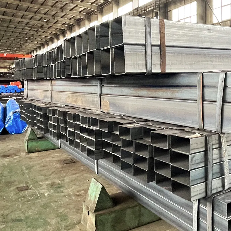 hot-dip galvanized square steel rectangle pipe s235 hollow section gi square metal tube