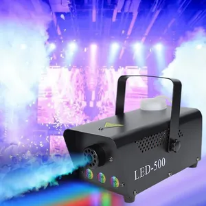 Equipo LED Profesional para Dj, máquina de niebla de 500w, Rgb, 3 en 1, Control remoto inalámbrico, luces para club, escenario y fiesta