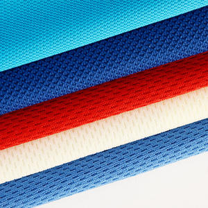 도매 두꺼운 100% 폴리 에스터 조류 눈 메쉬 패브릭, 작은 구멍 니트 직물 의류/ - Product Image 1