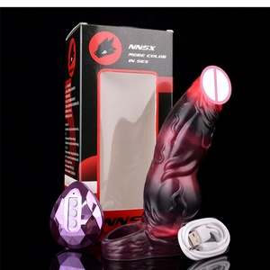 Nuevo Estilo de Extensor de Pene con Control Remoto y Vibración, Funda de Silicona Reutilizable para Pene, Condón para Hombres, Juguetes Sexuales, Alargador de Pene - Product Image 3