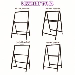 Portable Double-Sided Frame Display Stand Double Side Adjustable Poster Photo Frame Stand - Product Image 2