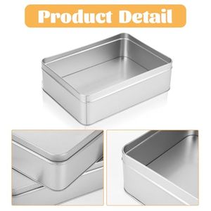 ผู้ผลิตกล่องเหล็กบรรจุภัณฑ์บานพับโลหะขนาดเล็กตามสั่ง - Product Image 2