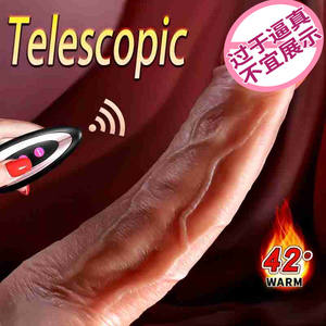 Vibrador Retrátil Elétrico Artificial para Mulheres, Massageador Realista e Ecológico para Adultos - Product Image 2