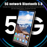 Tablet 5G con Doble SIM, Pantalla HD de 10.1 Pulgadas, Android 14, 8000 mAh, 10 Núcleos, Profesional para Negocios, 512 GB, USB Tipo C