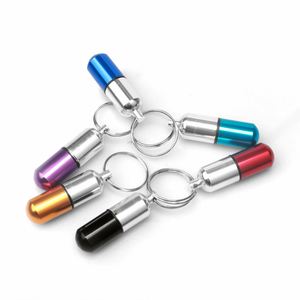 Boîte de rangement pour pilules en métal de haute qualité à bas prix avec porte-clés pour cadeaux promotionnels - Product Image 2