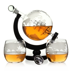 Decantador de Whisky con Forma de Globo de 35 Oz, Regalo para Hombres, Papá, Día del Padre, Aniversario, Hermano, Bourbon, Vino, Mancave, Decantador de Licores - Product Image 3