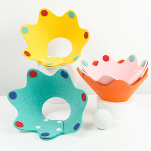 طوق لباد القط إليزابيث دائرة زهرة الشمس الياقات منتجات الحيوانات الأليفة أدوات الانتعاش المضادة لعق تشيهواهوا الكلب الفاخرة المختنق - Product Image 2