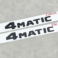 Lettres 3D en ABS, logo 4 Matic, emblème, badge pour coffre arrière de voiture, pour Mercedes Benz A B C E S GLA GLB GLC GLE, accessoires