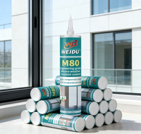 Scellant WeiDu à durcissement neutre - Inodore, adapté à une utilisation en intérieur et en extérieur |   Haute résistance, imperméable