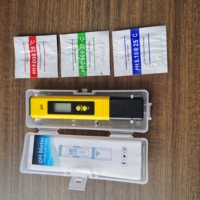 pH-mètre numérique haute précision avec ATC, plage 0-14, précision 0,01 pH, testeur de pH portable de type stylo pour l'eau potable domestique