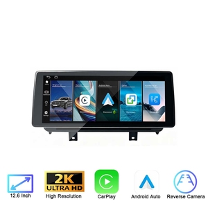 <span class=keywords><strong>Radio</strong></span> para Auto Rhythm de 12.6 Pulgadas con Carplay, Android Auto, GPS, Navegación, Bluetooth, Manos Libres, Resistente, para BMW EVO X5 F15 2017-2018 - Product Image 1
