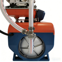 RHDT RH-TF01S2 Robot de revêtement électrostatique industriel électronique à tambour monomatériau en acier de 6,5 L, de petite taille et haute efficacité