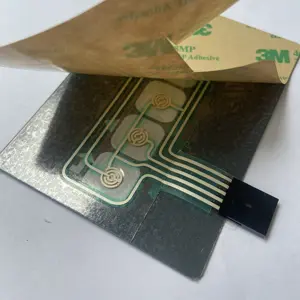 Elektronik ölçeklerde kullanılan özelleştirilmiş PET 5 tuşlu poli kubbe kabartma membran anahtarı