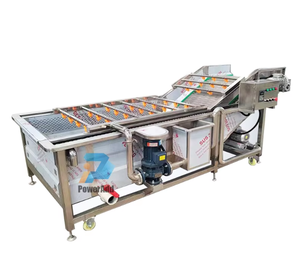 Top qualité circulant de l'eau chou igname concombre épinards bulle d'air nettoyage laveuse légumes fruits secs Machine à laver prix - Product Image 3