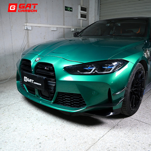 Lame de spoiler avant en fibre de carbone sèche style <span class=keywords><strong>KB</strong></span> pour pare-chocs avant BMW G80 M3 G82 G83 M4 2021-IN - Product Image 4