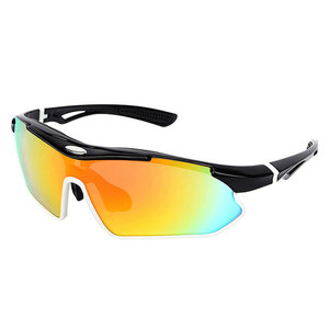 Polarized Cycling Sunglasses Full Frame Windproof Sport Glasses Outdoor Riding Protection - Product Image 5