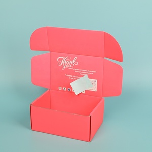 Caja de Regalo Plegable de Cartón Corrugado de Lujo, Impresión Digital UV con Estampado en Caliente, Caja de Envío Ecológica Biodegradable - Product Image 1