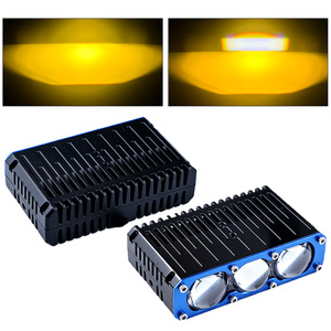 Cheap Price New Three Lens Direct Led Work Lights Grille <b>Spotlights</b> 12V High Power Grille Lights for Car Motorcycle - Product Image 4