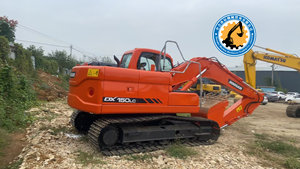 Excavateurs d'occasion originaux Excavateur sur chenilles Doosan DX150 de 15 tonnes Excavateur Doosan d'occasion fabriqué en Corée - Product Image 2