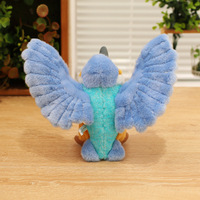 Nouveau design, vente chaude, jouet en peluche personnalisé super doux, oiseau pêcheur simulé, rembourrage en coton PP, MEIWEN FSFHC-483 OEM/ODM
