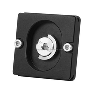Vis de fixation pour mini caméra espion discrète, en acier, haute précision, norme DIN, avec anneau en D, 1/4, pour trépied photo, personnalisée sur mesure