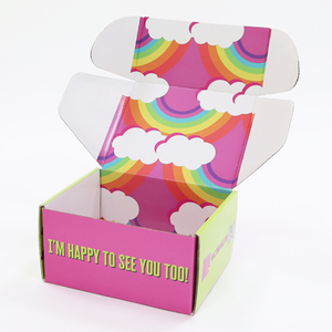 Pink Foil Stamping Skincare Product Packaging Drawer for Matchbox Gift Custom OEM gift box