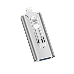 Original USB Flash Drive OTG 3 en 1 para HP Iphone Lenovo Smartphones Pendrive 32GB 64GB 128GB plena capacidad - Product Image 4