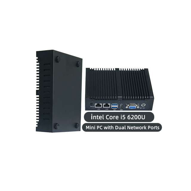 Industrial Embedded Super Mini Pc Skylake-U Processor I5 6200U 485 Industrial Pc