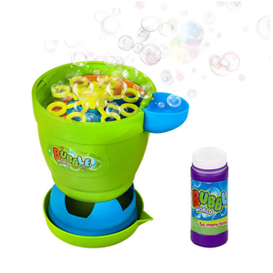 Machine à bulles électrique <span class=keywords><strong>Fontaine</strong></span> à bulles <span class=keywords><strong>de</strong></span> savon Souffler des bulles dans l'air Jouets - Product Image 1