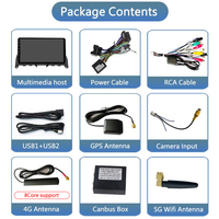 Radio Reproductor Android para Auto Benz Clase C W204 2006-2011 con Navegación GPS y Carplay Inalámbrico Automático