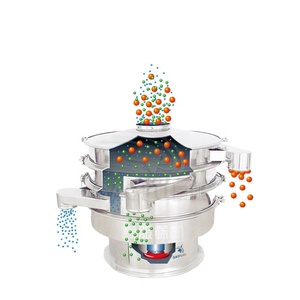 Diameter 1000mm Round Vibrator Screener For PHI Shredded Coconut <strong>Sieving</strong> Industrial Vibration Screening Siever Sifter Machine
