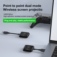 Transmetteur sans fil Topleo 2 récepteurs port d'affichage vers adaptateur vga émetteur et récepteur audio sans fil longue distance 4k HD