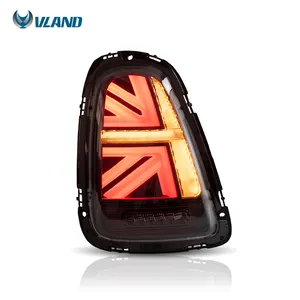 Archaic Wholesales LED Rear Lamp Dynamic Sequential Signal For MINI F54 Clubman 2015-2020 Taillights Union Jack