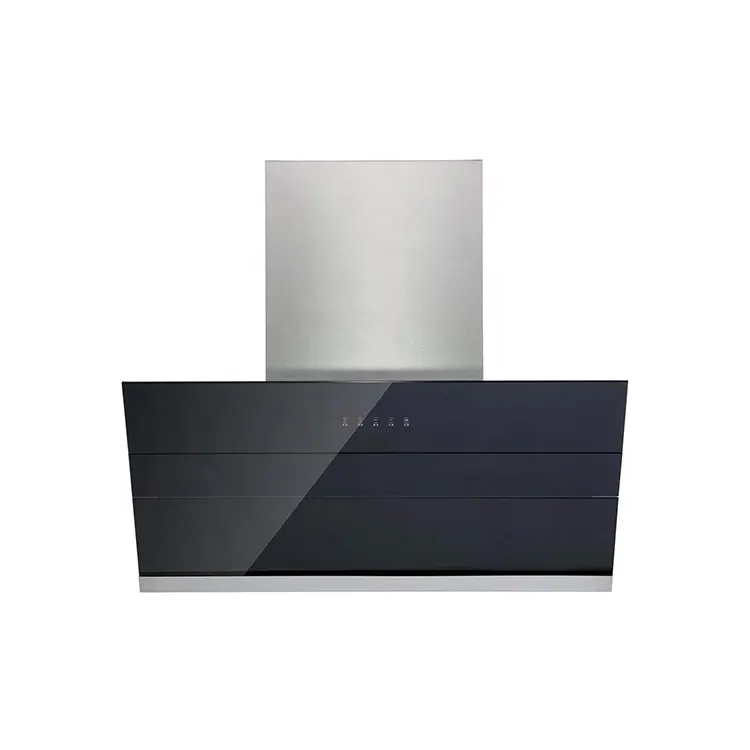 Modern classic angled focus extractor kitchen hood fashion attractive design exhaust range hood 90cm cooker hood for kitchen