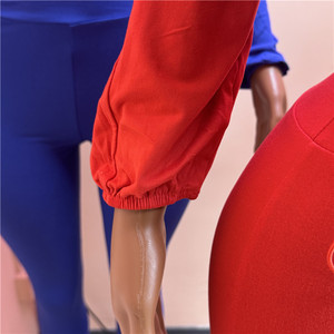 Completo Sportivo da Donna 2 Pezzi: <span class=keywords><strong>Felpa</strong></span> Corta con Zip <span class=keywords><strong>e</strong></span> Pantaloni Jogger Eleganti Autunno 2026 - Product Image 4