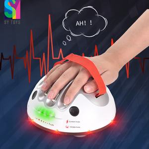 SY 파티 게임 까다로운 재미있는 성인 마이크로 참신 거짓말 쟁이 장난감 전기 손가락 심장 박동 거짓말 탐지기 파티 성인 책상 게임 완구 - Product Image 4