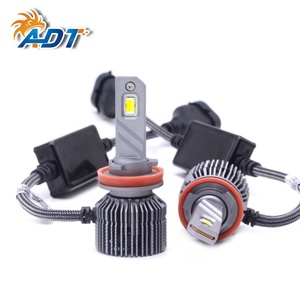 หลอดไฟหน้ารถมอเตอร์ไซค์ H7 LED 60W 3000K 4300K 6000K 3 สี H11 H4 LED - Product Image 1