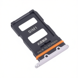 Bandeja para tarjeta SIM para Xiaomi Mi12, color rosa, ranura dual SIM, cara a pantalla - Product Image 2