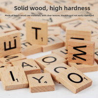 Jeu de puzzle d'alphabet en bois 3D avec perles pour jeunes enfants de 4 à 6 ans et de 5 à 7 ans, éducation précoce, correspondance anglaise
