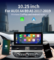 Écran d'affichage de voiture Linux 1920*720p, mise à niveau Android Auto, écran 10,25 pouces, navigation GPS pour AUDI A4 B9 2017-2019