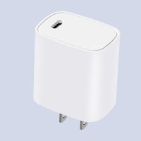 Chargeur rapide USB-C 30W avec PD 3.0 et QC3.0, adaptateur mural ignifuge pour ordinateurs portables, tablettes et appareils photo