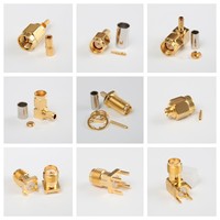 Zhenjiang Tongda conector coaxial de RF fabricación BNC tipo N 7/16 DIN EIA TNC SMA SMB MCX SMB UHF RCA,etc.