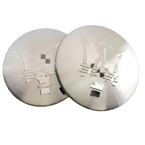 Couvre-roue Ghibli President GTS 60 mm avec <span class=keywords><strong>logo</strong></span> <span class=keywords><strong>Maserati</strong></span> Trident en finition noir/rouge/argent pour <span class=keywords><strong>Maserati</strong></span> - Product Image 5