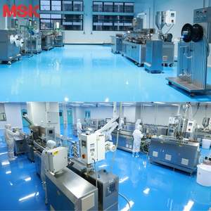 プラスチックModlingタイプ<span class=keywords><strong>MSK</strong></span> PVDFマニュアルPTFEボールバルブ化学抵抗3ウェイバルブ - Product Image 6