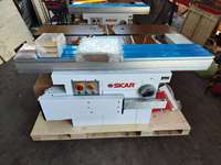 Machines de menuiserie universelles polyvalentes Sicar C400 italiennes Machines de travail pour le travail du bois Machines de menuiserie combinées 5 en 1
