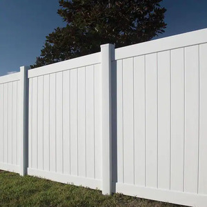 <span class=keywords><strong>PVC</strong></span> hàng rào sản xuất Vinyl trắng hàng rào Bảng điều chỉnh 8x6 Bộ <span class=keywords><strong>PVC</strong></span> hàng rào cho vườn - Product Image 2